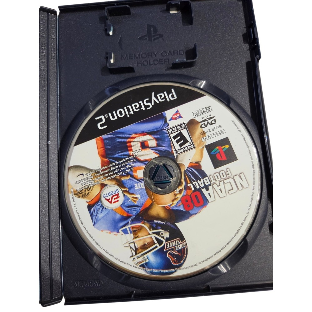 EA SPORTS NCAA 08 Football PlayStation 2 Game COMPLETE w Manual Tested & Working - Picture 3 of 4